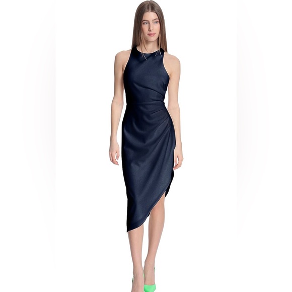 Donna Morgan Dresses & Skirts - Donna Morgan Women's Bodycon Dress w/ Asymmetrical Hem Sz 2